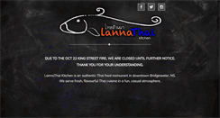 Desktop Screenshot of lannathai.ca